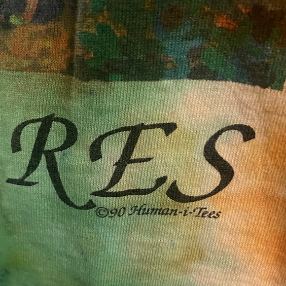 1990 Tie Dye Fish Tshirt - Picture 3 of 6